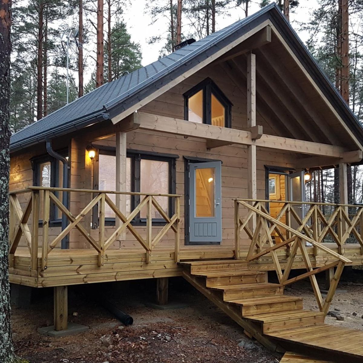 saimaan vesitörakentajat mökki